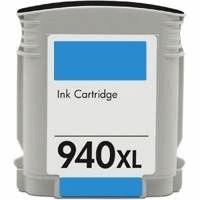 Compatible HP No.940XL High Yield Cyan Ink Cartridge 