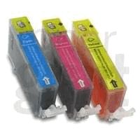 Compatible Canon CLI-521 C/M/Y Ink Cartridge Multipack