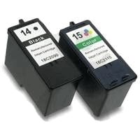 Compatible Lexmark No.14 / No.15 Ink Cartridge Multipack