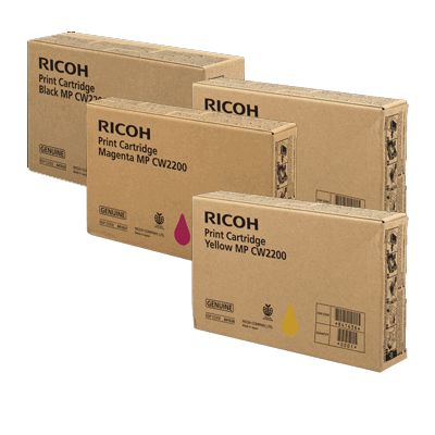 Ricoh 841635 Ink Cartridge Multipack (B/C/M/Y) 