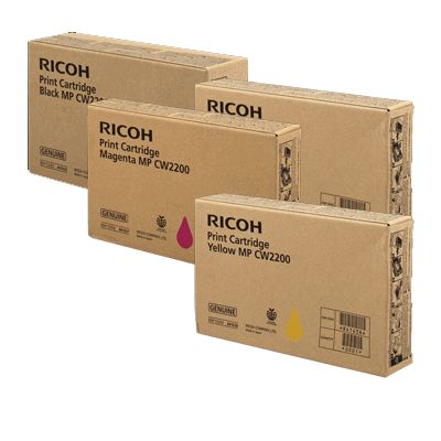 Ricoh 841635 Ink Cartridge Multipack (B/C/M/Y)