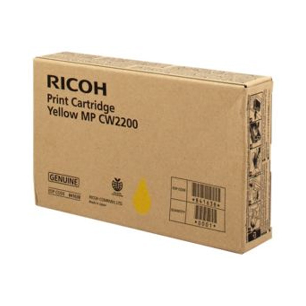 Ricoh 841638 Yellow Ink Cartridge 