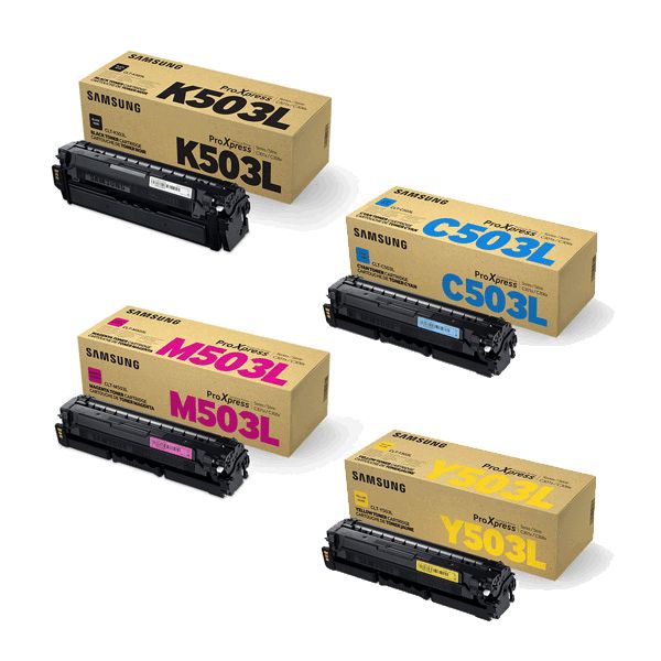 Samsung CLT-K503L Toner Value Pack (B/C/M/Y) 