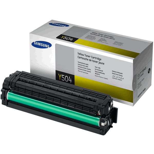 Samsung CLT-Y504S Yellow Toner Cartridge 