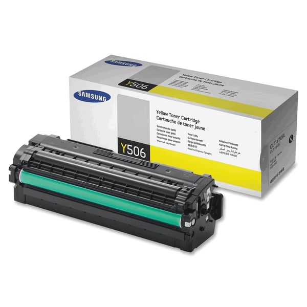 Samsung CLT-Y506L Yellow Toner Cartridge 