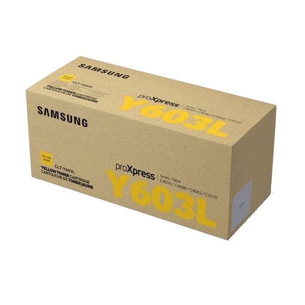 Samsung CLT-Y603L Yellow Toner Cartridge