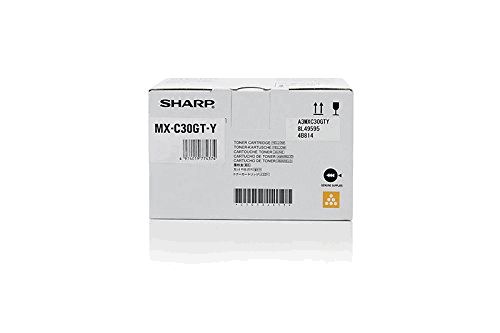Sharp MXC30GTY Yellow Toner Cartridge 