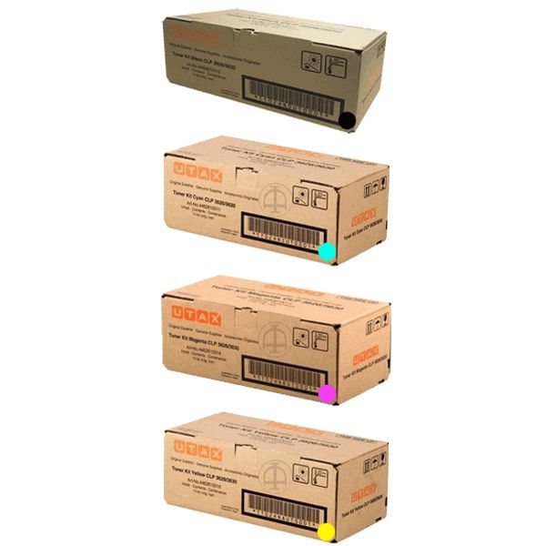 Utax 4462610010 Toner Value Pack (B/C/M/Y)