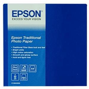 Epson Traditional (A4) Photo Paper (25 Sheets) 300gsm (White)