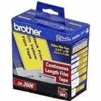 Brother QL Continuous Film Tape 62mm Yellow DK22606