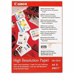 Canon HR-101N (A4) High Resolution Paper