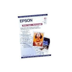 Epson (A3) Heavy Weight Matte Paper (50 Sheets) 167gsm (White)