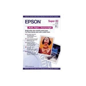 Epson (A3+) Heavy Weight Matte Paper (50 Sheets) 167gsm (White)