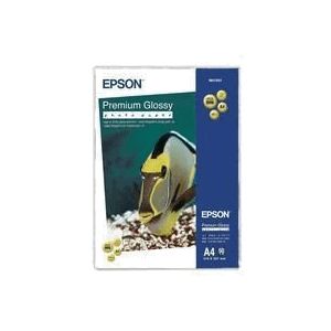 Epson (A4) Premium Glossy Photo Paper (50 Sheets) 255gsm (White)