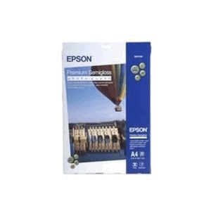 Epson (A2) Premium Semi-Gloss Photo Paper (White)