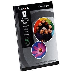 Lexmark (10 x 15cm) Photo Paper (35 Sheets) (White)