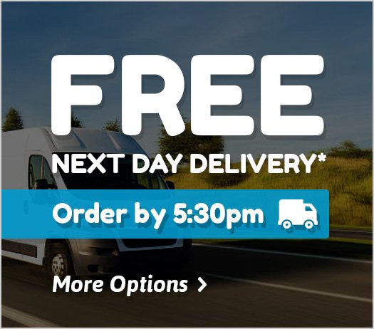 free delivery message banner